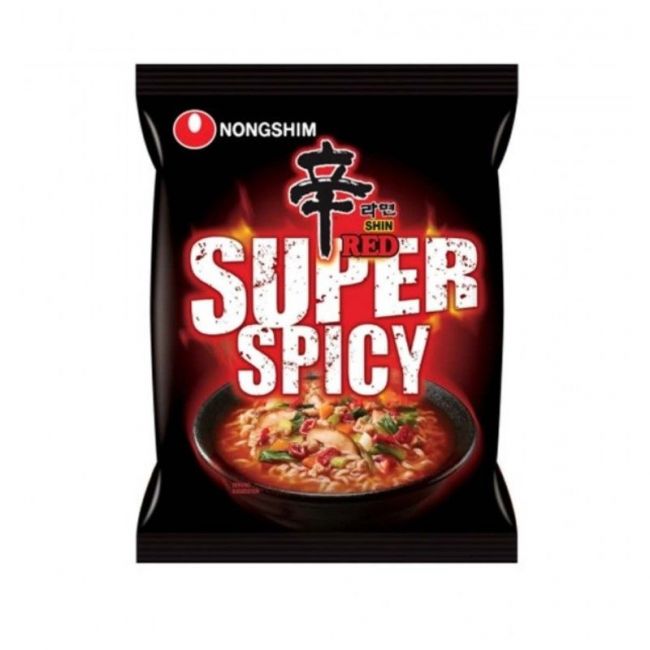 Tallarines Shin Spicy Red (NONG SHIM) 120g