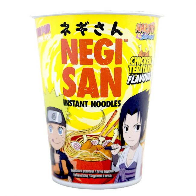 Tallarines cup pollo teriyaki (NARUTO) naruto sasuke 65g