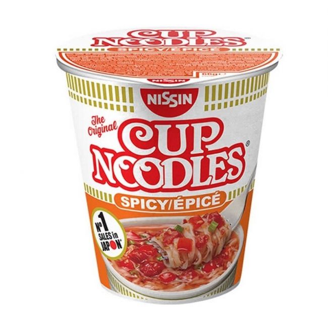 Tallarines cup picante  (NISSIN) 66g