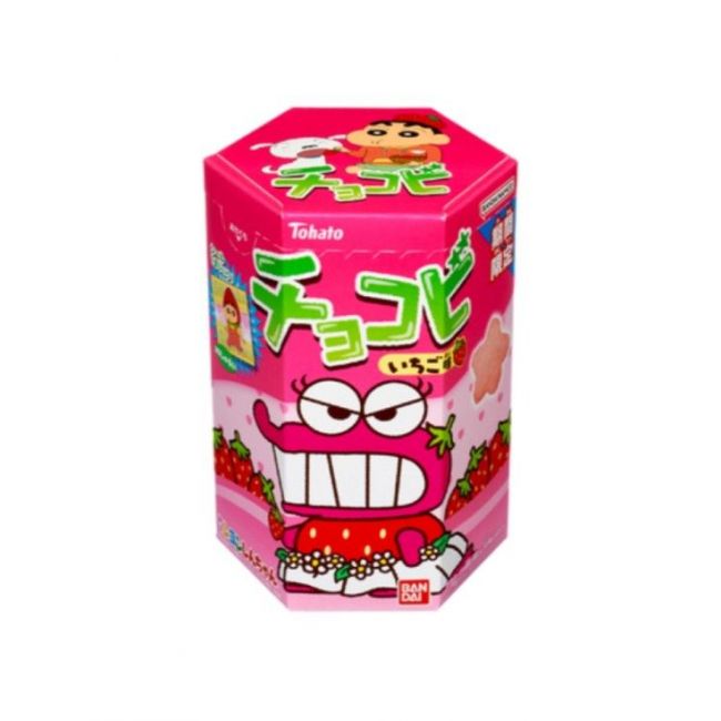 Galletas de fresa chocobi (TOHATO) 18g