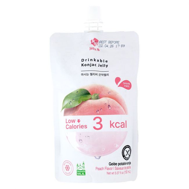 Gelatina de konjac sabor a melocotón (JELLY B) 150ml