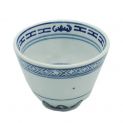 Taza Porcelana de té - Grano de arroz 7,5x6cm.