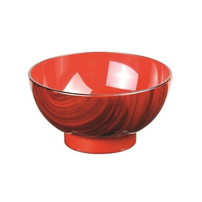 Cuenco lacado 11,5x6,5CM "Granate"
