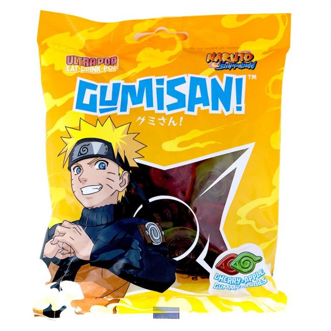 Gomitas sabor cereza y manzana (NARUTO) 180g