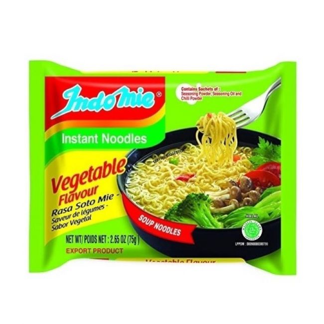 Fideos instantáneos vegetales (INDOMIE) 75g