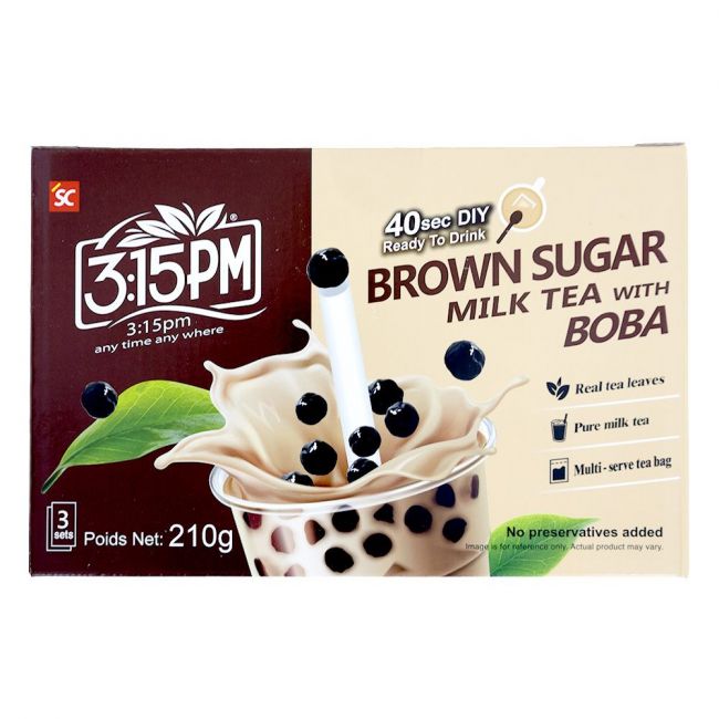 Kit de bubble te de azúcar moreno (3:15PM) 210g