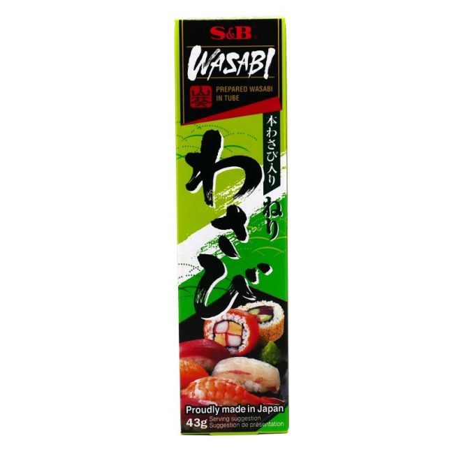 Pasta de Wasabi en Tubo (S&B) 43g