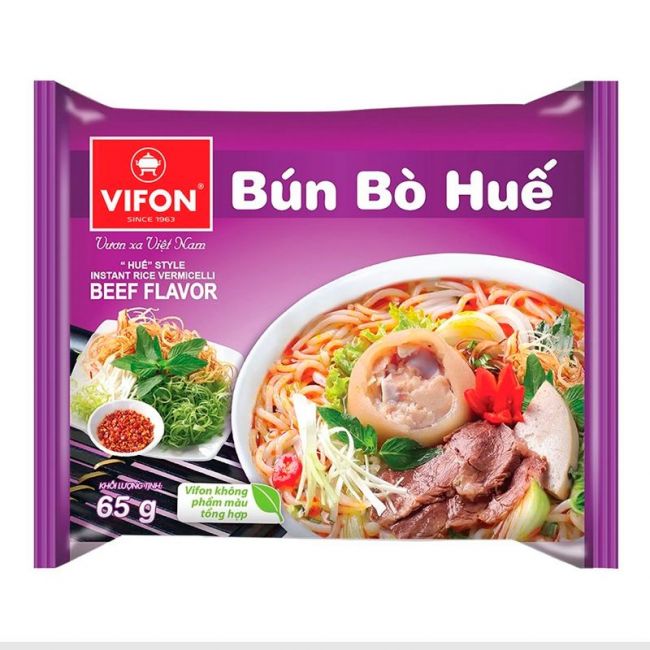 Tallarines arroz sabor ternera (VIFON) 65g