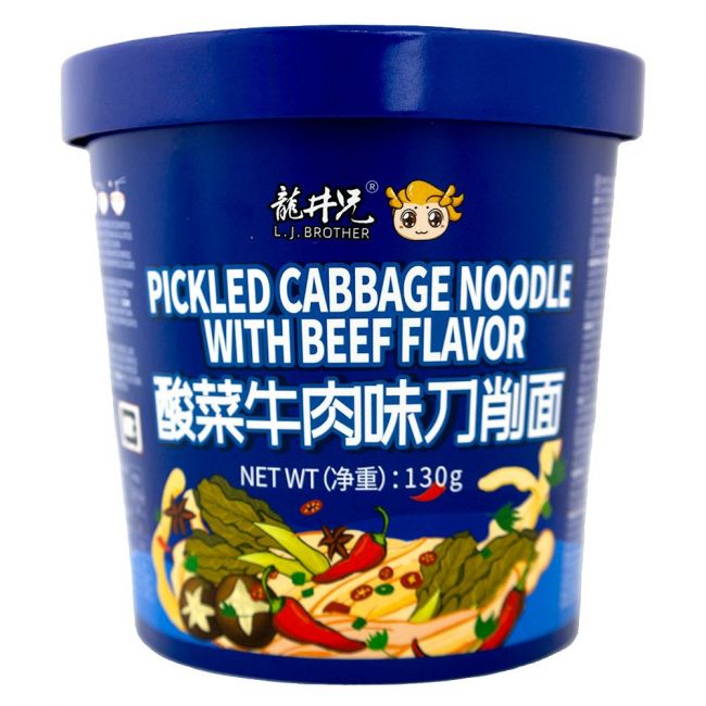 Tallarines ternera repollo (LJ) 130g