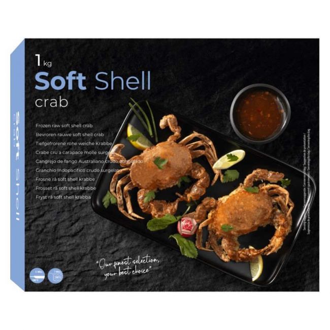 Cangrejo blando HOTELS 1kg (18un)