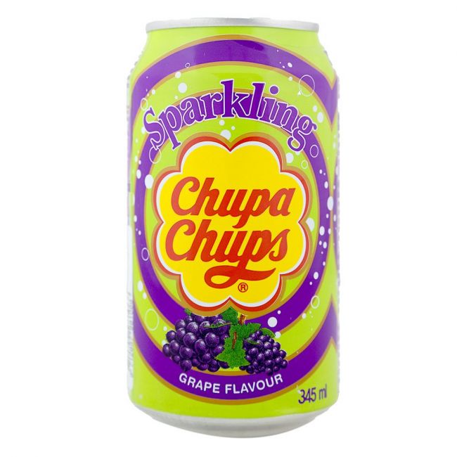 Bebida soda uva CHUPA CHUPS 345ml