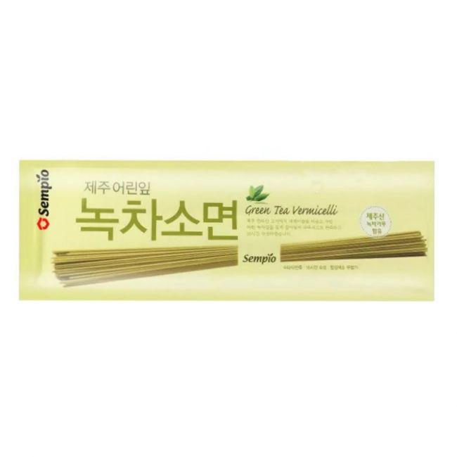 Tallarines de té verde vermicelli (SEMPIO) 3Paqx100g