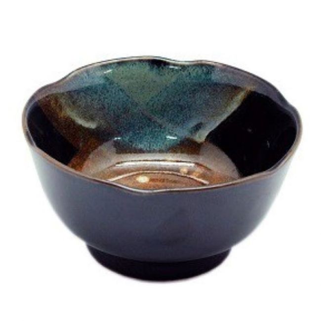 Cuenco 11,5x6cm. Modelo:. "Negro-marron"