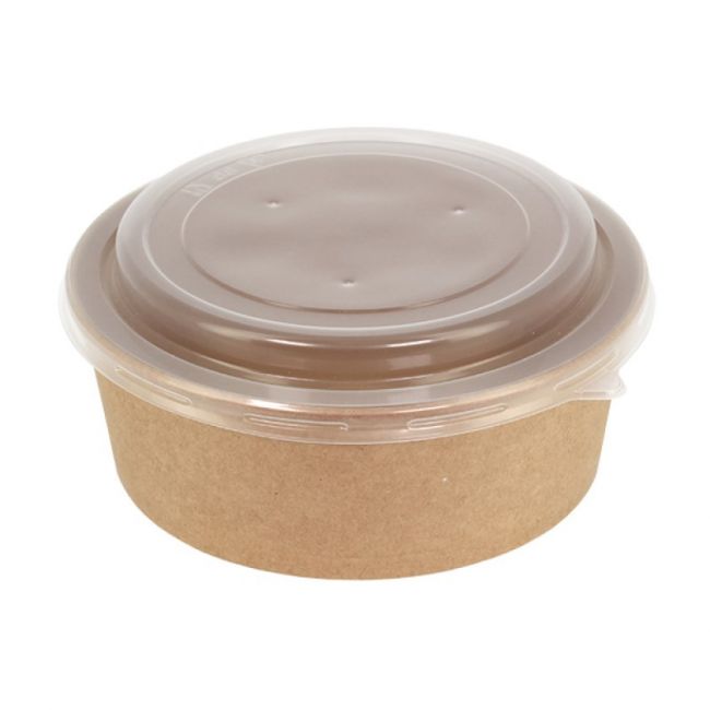 Tapa Envases Kraft 500ml 50un
