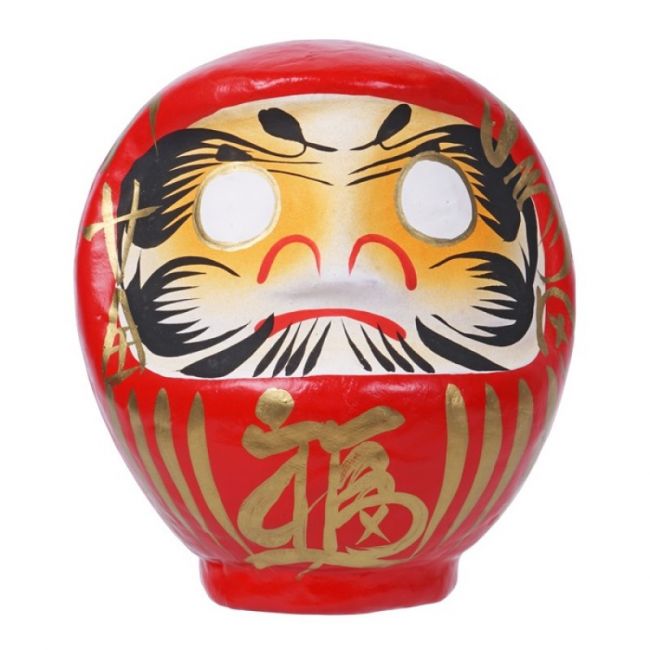 Daruma. Medida: 12cm