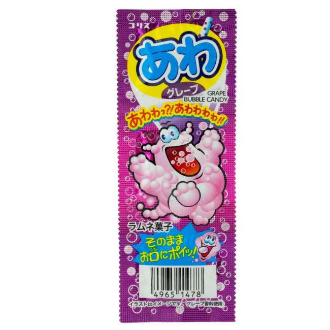 Caramelo ramune bubble uva (CORIS) 7.2g