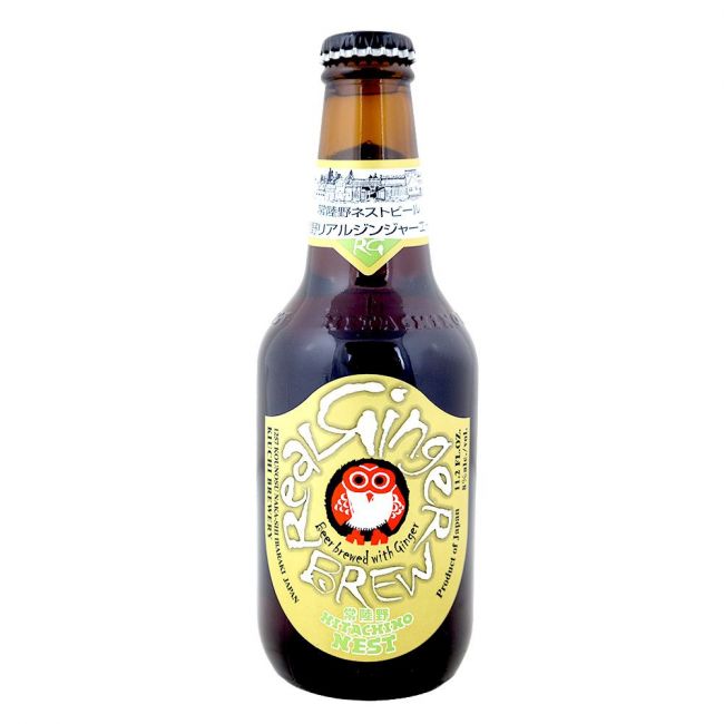 Cerveza Japonesa Ginger ale (HITACHINO) 330ml. Alc.8%.