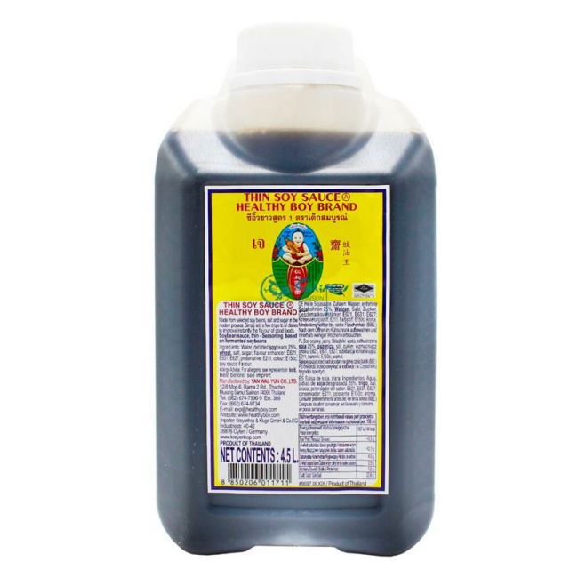 Salsa de Soja Clara (HEALTHY BOY) 4.5lt