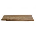 Plato rectangular de porcelana 28x14cm "Wood Look"