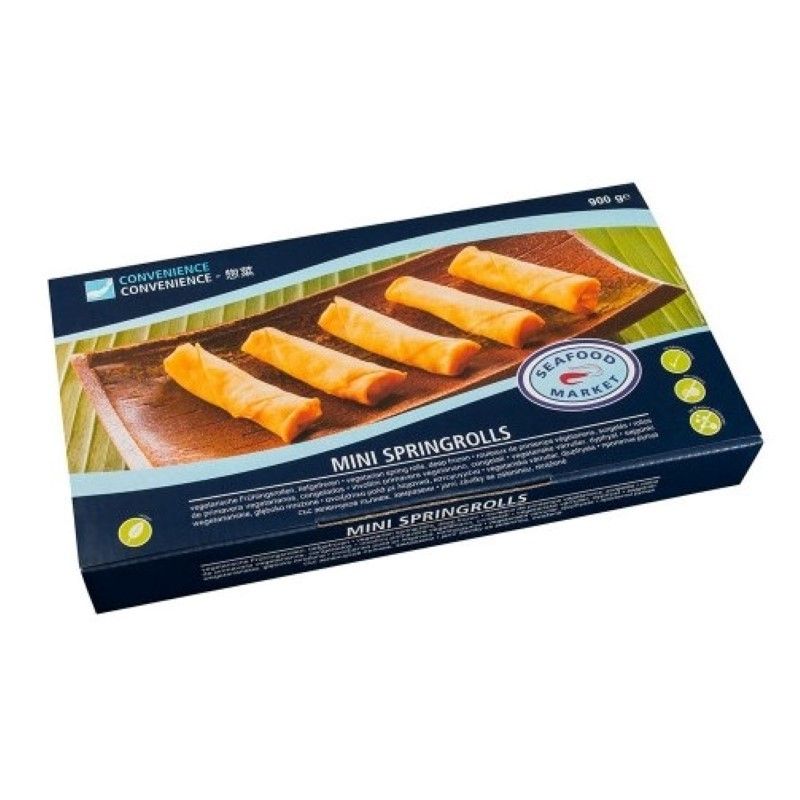 Comprar ONLINE Rollito mini vegetal 60pcs (SEAFOOD MARKET) 900g