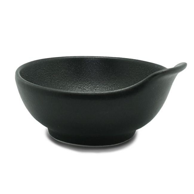 Cuenco para tempura. "Negro mate" 10cm.