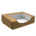 Caja con Ventana para Sushi Kraft (M) 20x9x4.5cm 50un