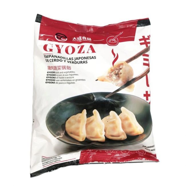 Gyoza cerdo y verduras Jap 20pcs (DACHENG) 560g