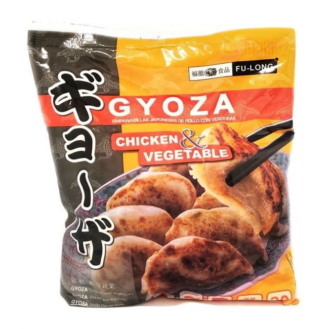 Gyozas de pollo 20pcs (FU LONG) 520g