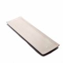 Plato rectangular  33x10,5cm. Modelo: "Blanco rayado"