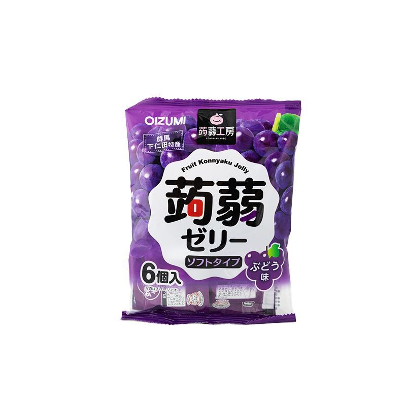 Comprar ONLINE Gelatina de uva shimonita konjac (OIZUMI) 106g