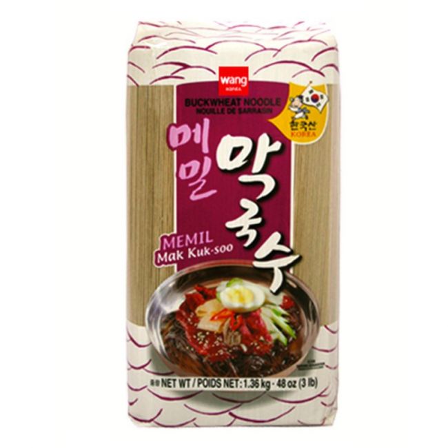 Tallarines Memil Mak kuk-soo soba de trigo sarraceno koreano (WANG) 1,36kg