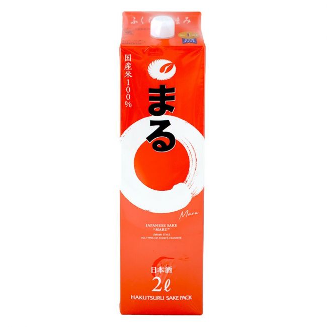 Sake japones maru futsushu (HAKUTSURU) 2lt (Alc.13,5%)