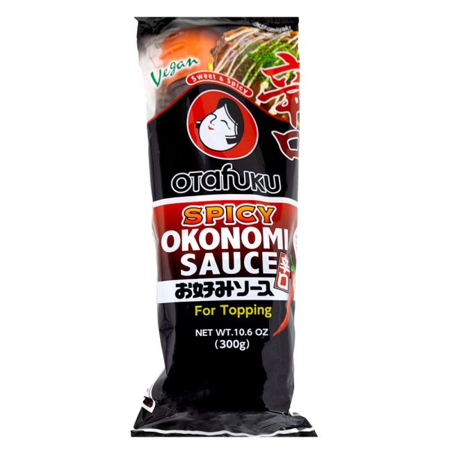 Salsa okonomiyaki picante vegano (OTAFUKU) 300g