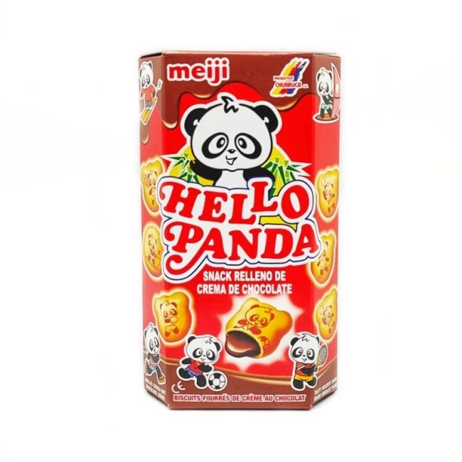 Galleta hello panda con rellena de chocolate (MEIJI) 50g