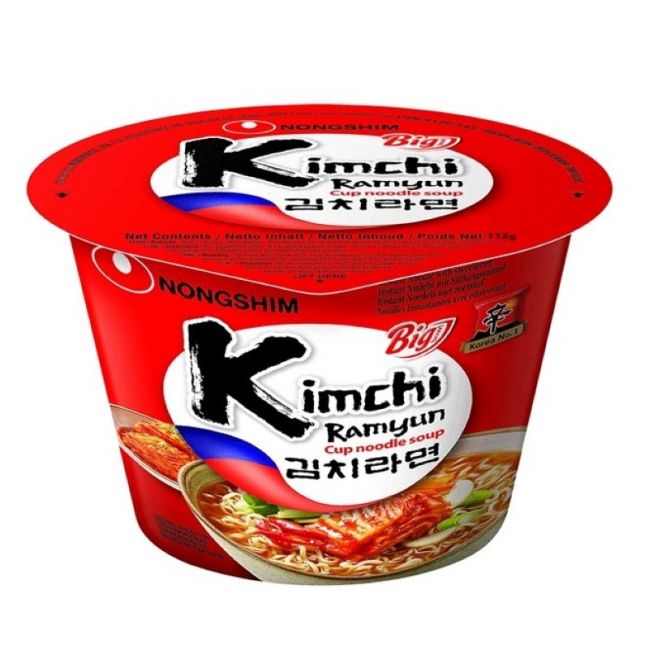 Tallarines big bowl Kimchi (NONG SHIM) 112g