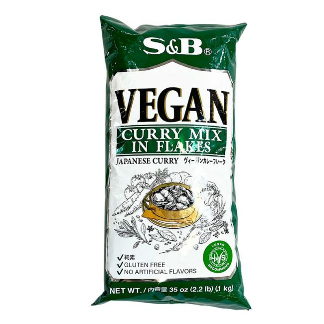Curry mix en Flakes Vegano (S&B) 1kg
