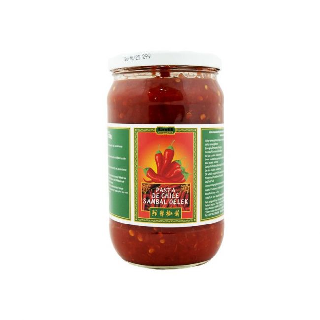 Salsa de chile sambal oelek (EMB) 720g