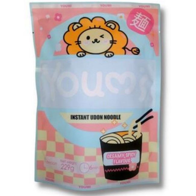 Fideos de udon instantáneo cremoso picante (YOUMI) 237g