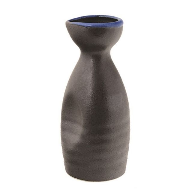 Jarra de sake. 140cc . Modelo:"grafito-azul"