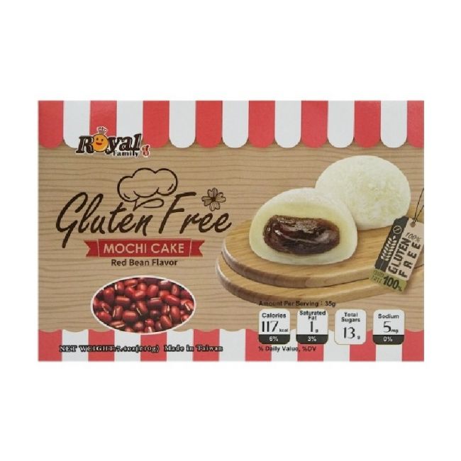 Mochi de judia roja sin gluten (ROYAL FAMILY). 210 g