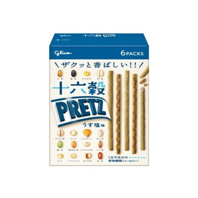 Palitos salados con 16 tipos de granos (PRETZ) 60g