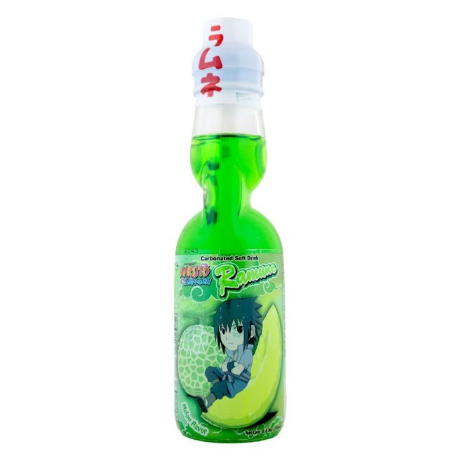 Bebida Ramune Sabor Melón (NARUTO) 200ml