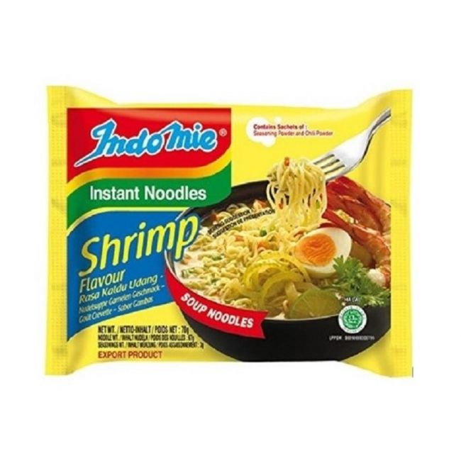 Fideos instantáneos gambas (INDOMIE) 70g