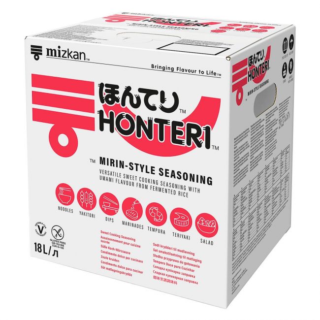Vinagre dulce Mirin (HONTERI). 18 L
