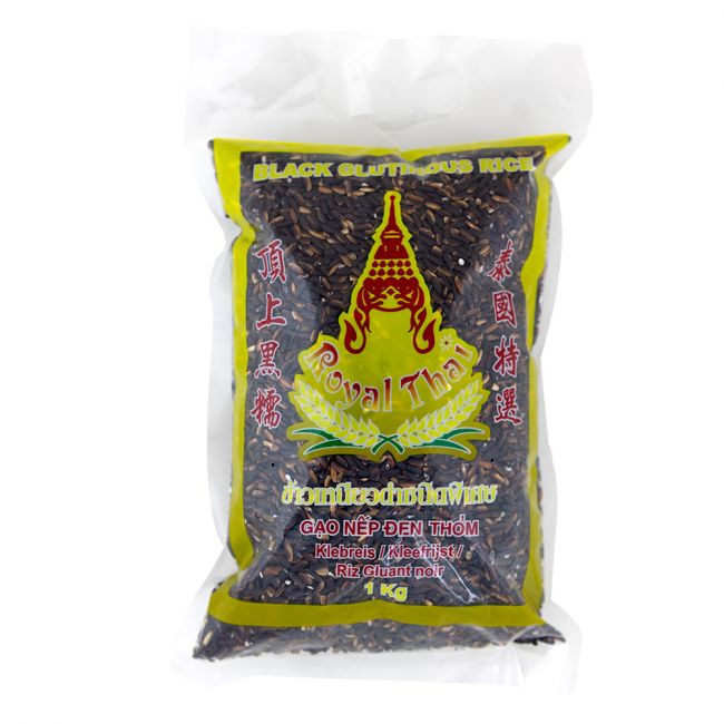 Arroz negro glutinoso (ROYAL THAI) 1kg