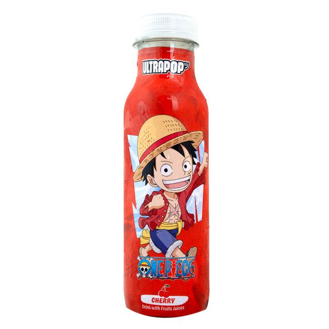 Bebida s/cereza Luffy (ONE PIECE) 330ml