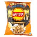 Chips patata sabor cerdo frito a la pimienta de Sichuan (LAYS) 70g