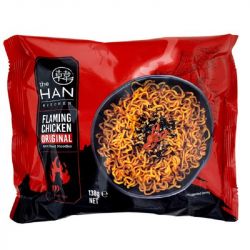 Fideos sabor pollo picante (HANK KITCHEN) 138g Fideos sabor pollo picante...