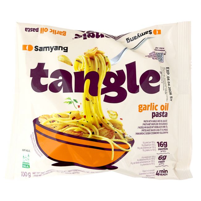 Fideos instantáneos tangle ajo aceite (SAMYANG) 100g