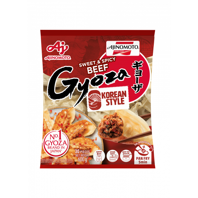 Gyozas ternera korenana (AJINOMOTO) 600g (30ud)
